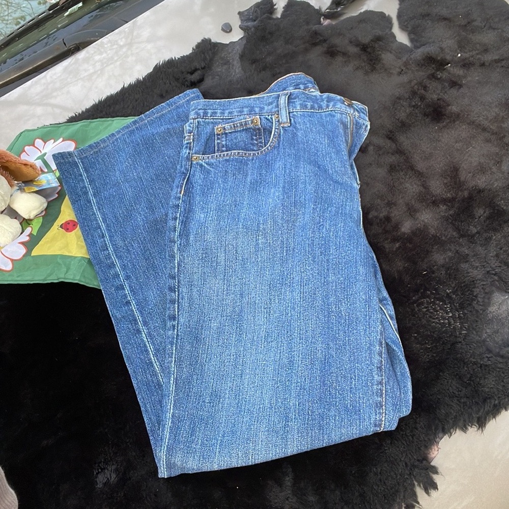 Lauren Jeans Company Ralph Lauren Classic Bootcut Denim Blue Jeans Womens 10 - Picture 13 of 16